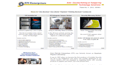 Desktop Screenshot of fpienterprises.com